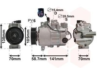 VAN Wezel Kompressor Klima Klimaanlage Klimakompressor *** IR Plus *** 0300K279