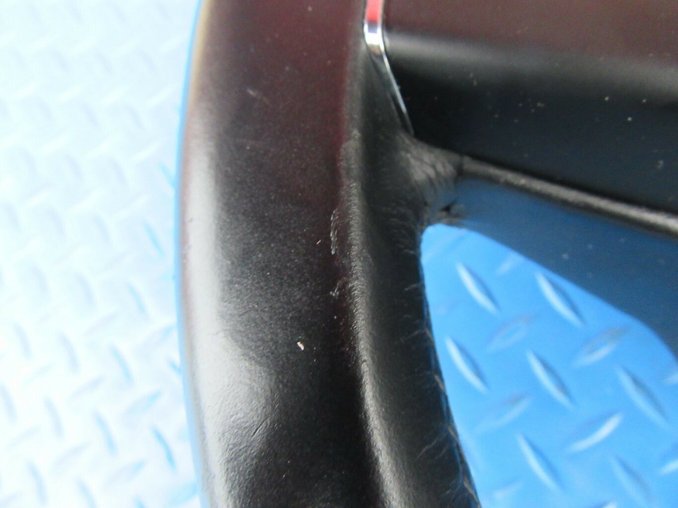 Maserati Quattroporte steering wheel with wood trim #8945