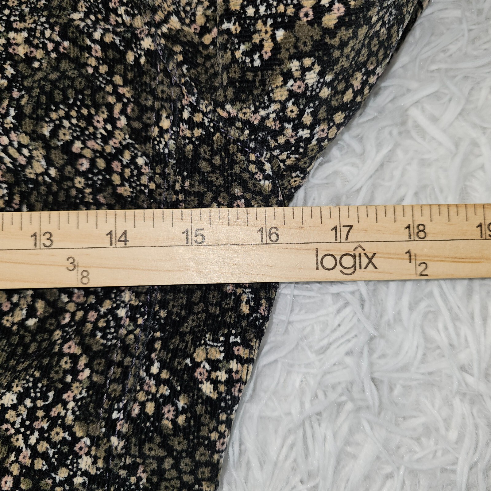 Gap Stretch Black Multicolor Button Front Blazer … - image 8