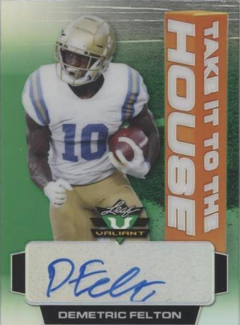 2021 Leaf Valiant Demetric Felton #TH-DF2 - 1 of 2