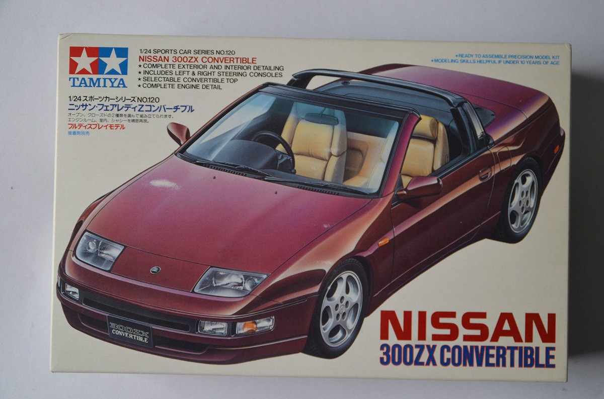 Tamiya 1/24 Nissan Fairlady Z 300zx convertible model kit