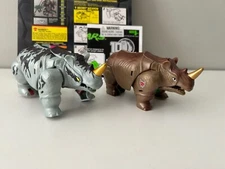 Transformers Beast Wars Fox kids  and 10th anniversary Rhinox