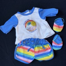 My Life As Blue  Rainbow Donut Time Pajama Outfit for Cititoy OG AG 18" Dolls