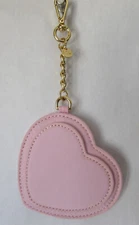 Stoney Clover Lane Heart Bag Charm Flamingo Pink New