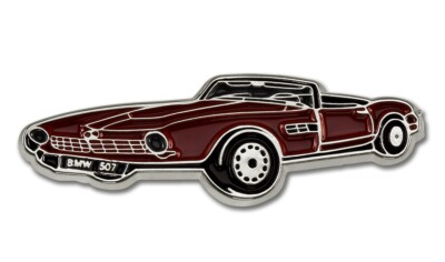 BMW Genuine Classic BMW 507 Pin Red Butterfly Soft Enamel Filling  