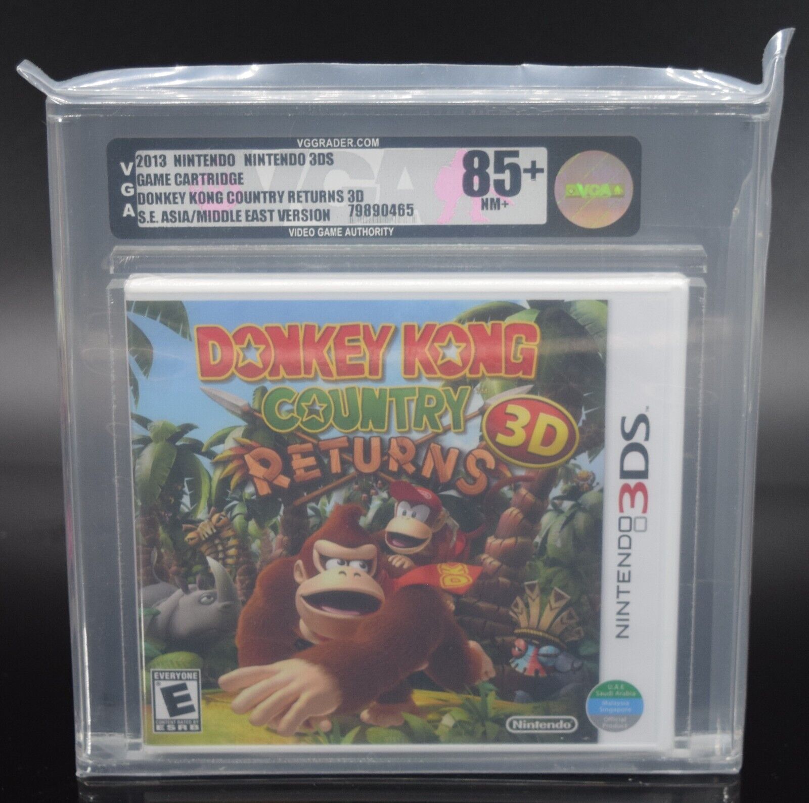 handling ånd spole VGA Graded 85+ Donkey Kong Country Returns 3D (Nintendo 3DS) Sealed NM+  Gold | eBay