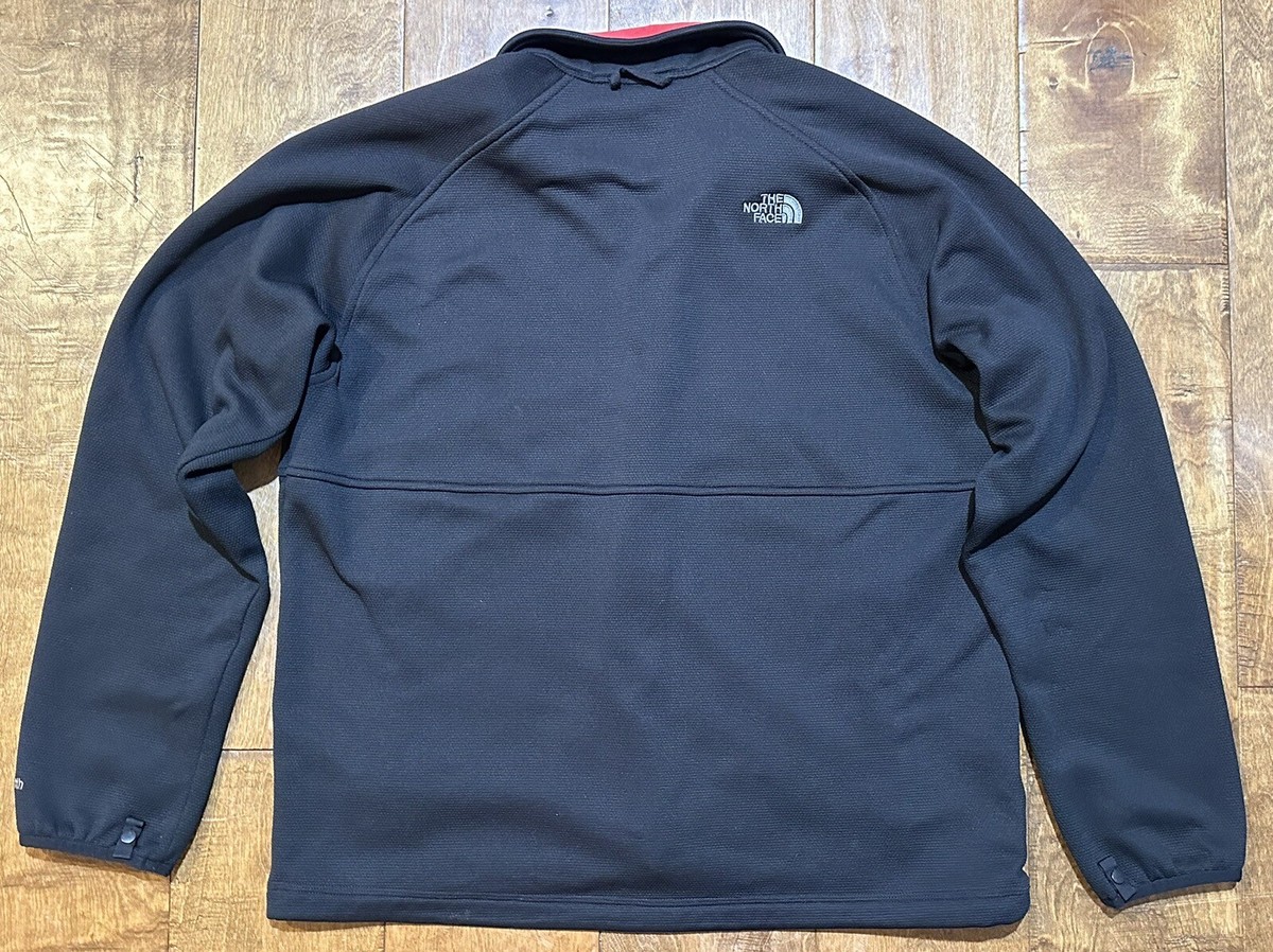 The North Face TKA Stealth Jacket Full Zip Fleece Mens Lg