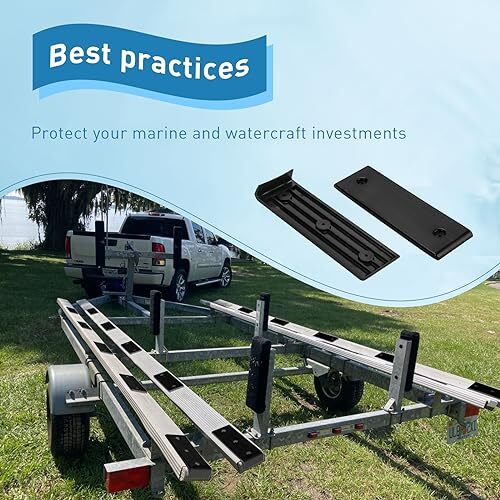 Boat Trailer Bunk Slides Pads Ez Slide Trailer Pads And Bunkenders For