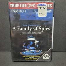 A Family of Spies DVD, 2001 3-Hour Mini Series, Powers Boothe - NEW  SEALED
