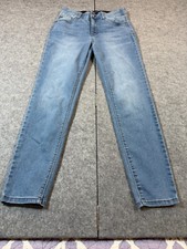 Curve Appeal Skinny Jeans Women 8 X 29 Blue Denim Cotton Stretch 5-Pocket Design