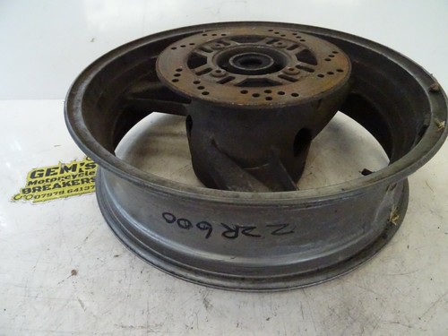 Kawasaki ZZR600 E Rear Wheel and Disc - Picture 2 of 3
