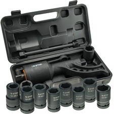 Drehmomentverst&auml;rker 8000Nm Drehmomentschl&uuml;ssel 1:78 mit Kraftn&uuml;sse Set 24-38mm