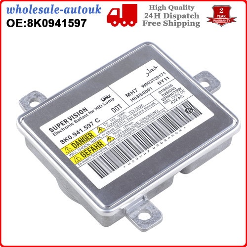 2PCS FOR AUDI A1 A3 A4 A5 A6 Xenon Headlight Ballast Control Module 8K0941597 - Picture 7 of 12