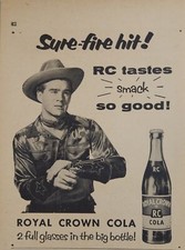 1955 Print Ad RC Cola Royal Crown Soda Pop We...