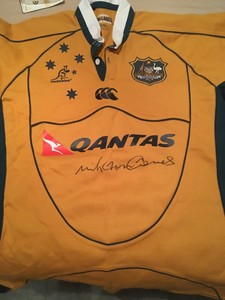 signed wallabies jersey
