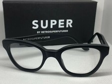 RetroSuperFuture 8Q6 Numero 13 Bureau Black Frame Size 46mm Optical Frame NIB