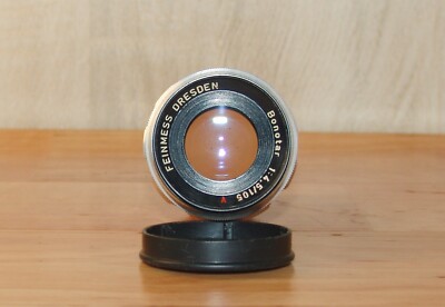 Feinmess Dresden BONOTAR 4,5/105mm.V Lens,mout for camera EXA