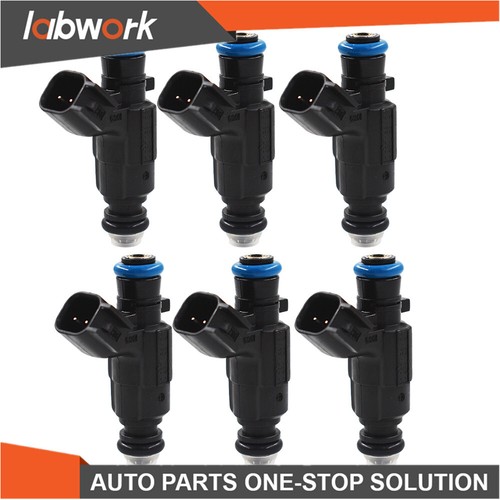 Labwork 6PCS Fuel Injectors For Cadillac SRX CTS STS & Buick LaCrosse 2004-2008 - Bild 4 von 12