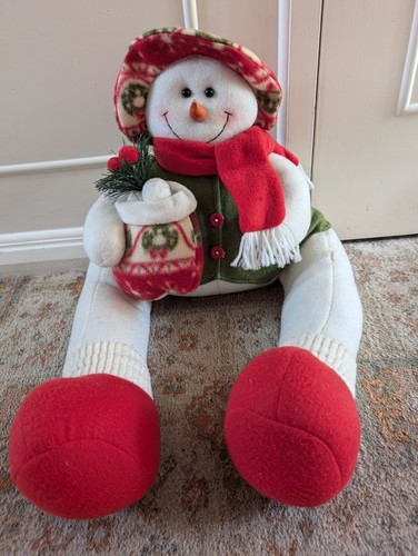 CHRISTMAS DOORSTOPS X 2. SNOWMAN AND REINDEER. - Picture 2 of 13