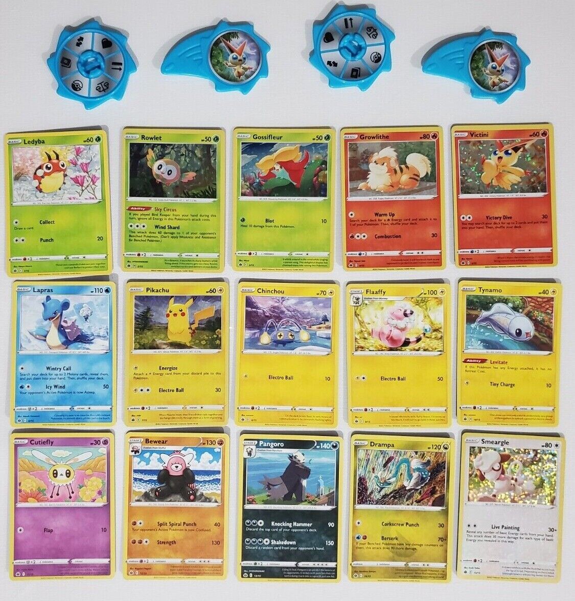 Lot 8 cartes Pokémon brillante mc donalds 2022 - Pokémon