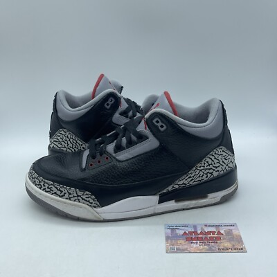 Size 10 Jordan Retro release Grey Suede Black Leather (136064 - Main Image