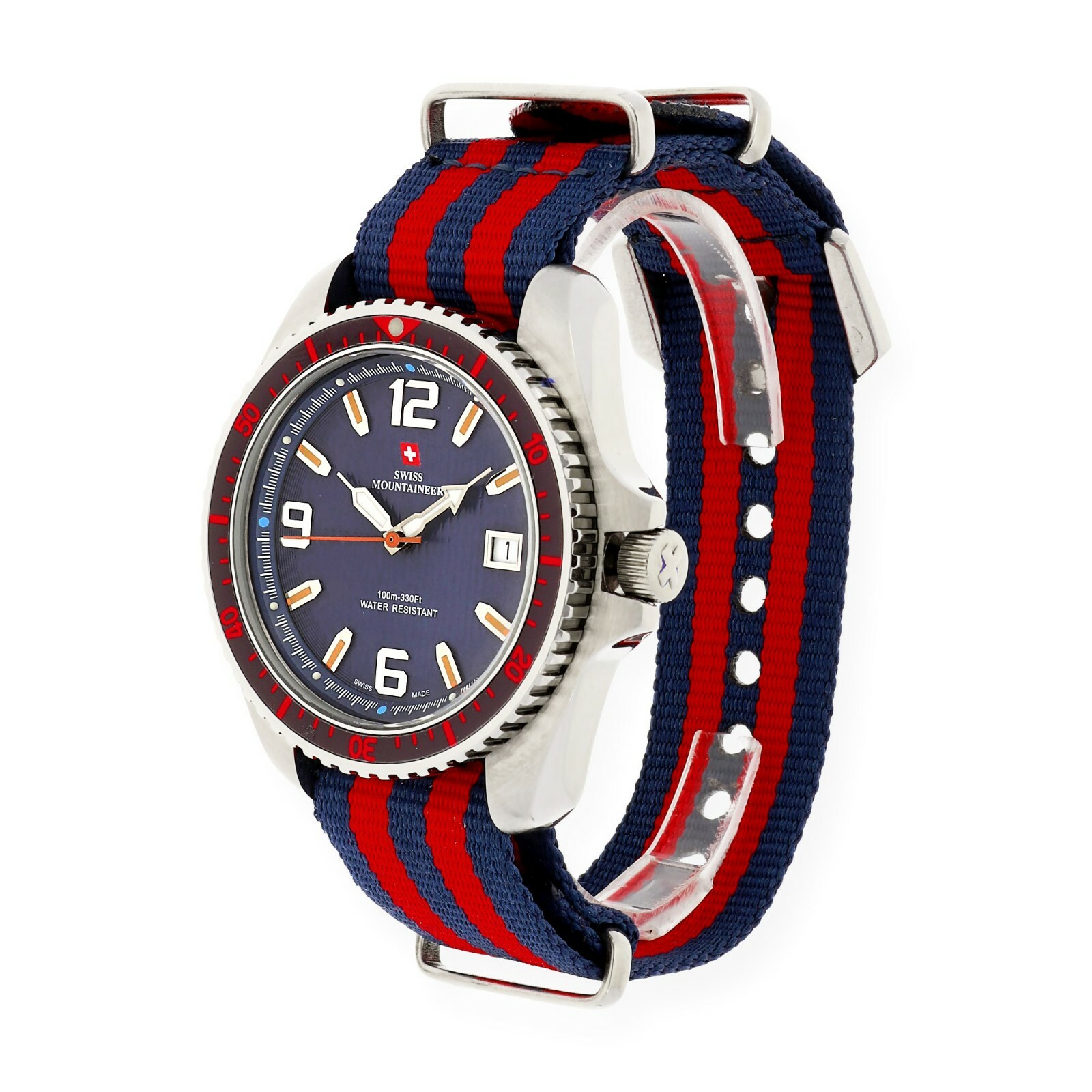 Reloj Swiss Mountaineer SM2002 de Hombre Nuevo A estrenar con Estuche y