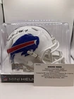 Buffalo Bills Autographed Mini Helmet Andre Reed White Tristar COA