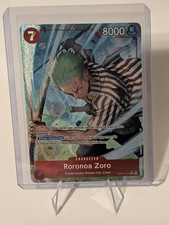 One Piece TCG English OP14-015 Roronoa Zoro Alt Art Parallel Azure Sea Seven