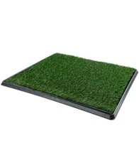 Artificial Grass Puppy Pee Pad for Dogs and Small Pets - 20x25 Reusable 4-Layer