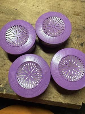 #ad Lot Of 5 North by Honeywell 7580P100 Particulate Filter Respiratory Protection $35.00