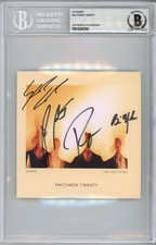 Matchbox Twenty 20 Where Light Goes Signed Autographed CD Cover Card BAS COA