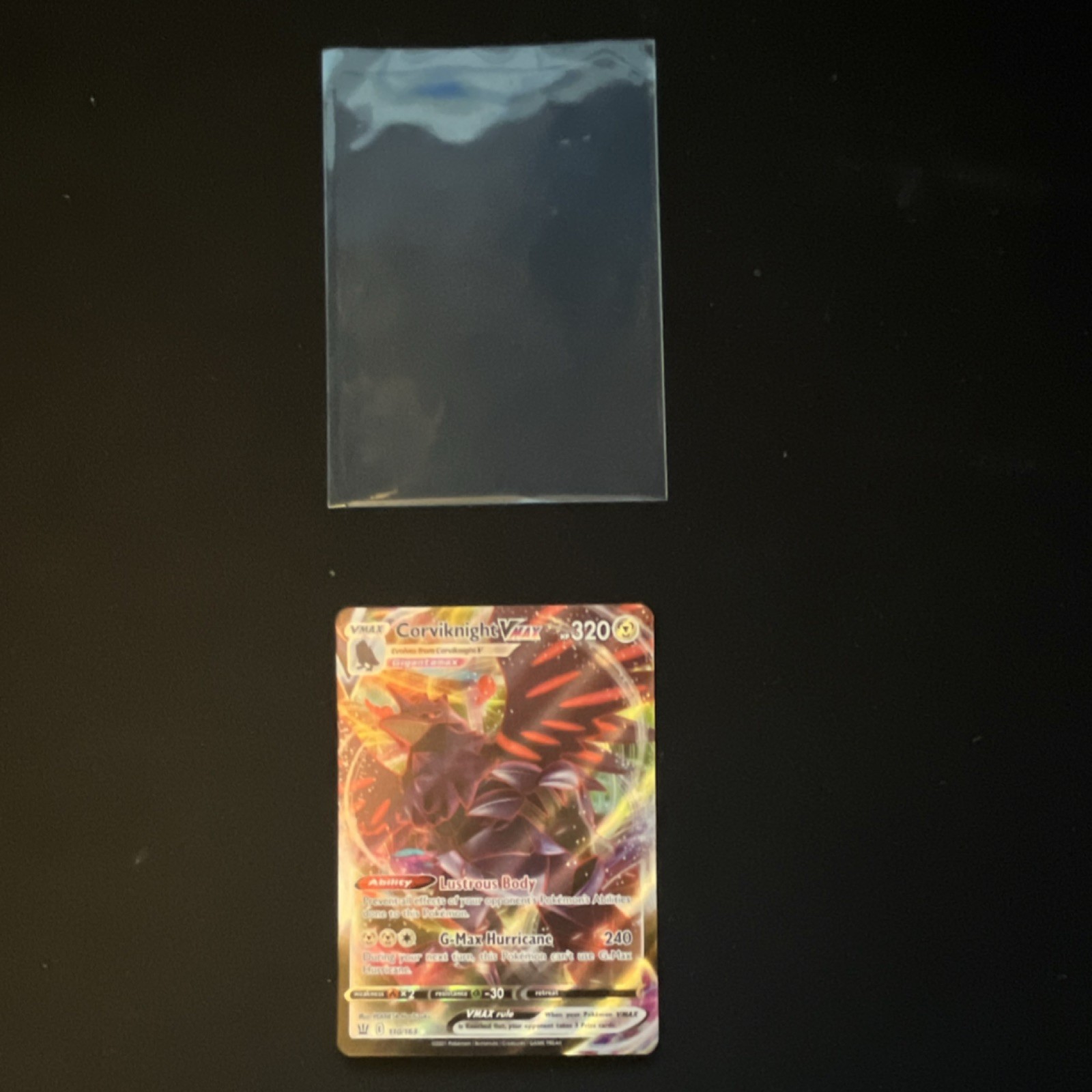 Pokémon Corviknight VMAX Battle Styles Ultra Rare Holo 110/163 Vmax 320 HP