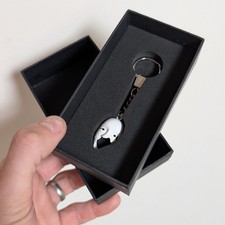 "Safin's Mask Keyring" Official James Bond 007 (based in No Time to Die) BOXED!