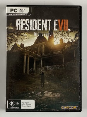 Resident Evil 7 Seven PC Game DVD ROM 2017 Computer Horror Survival Shooter Rare