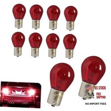 10pcs 1156 Bulbs Light - Long Life 12v 21w5w Vehicle Turn Signal - 10pcs Red