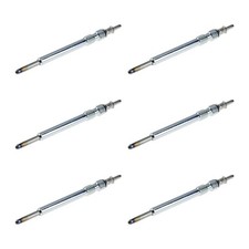 6 Glühkerzen Metall-Glühkerze 11,5 V NGK D-Power für u.a. MERCEDES-BENZ E-KLASSE