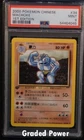 2000 Pokemon Machoke Chinese Base Set 1st Edition PSA 9 (4045) 34/102