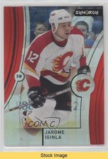 2021-22 Upper Deck Synergy Legends Red Jarome Iginla #71 HOF READ 12v7