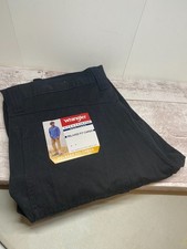 Men's Wrangler Cargo Pants Blue Relaxed Fit Straight Leg Blue 32x30