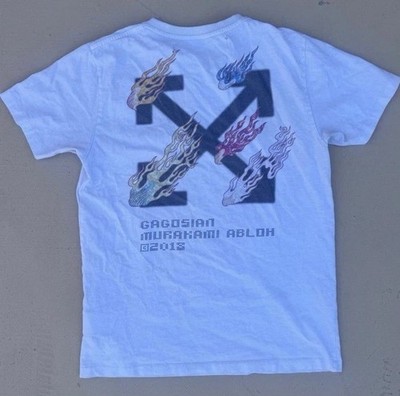 Off-White  x Takashi Murakami  AMERICA TOO  Arrows Tee