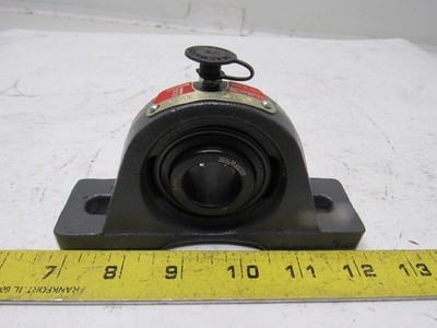 SealMaster NP-15T P-104 Gold Line 15/16'' 2 Bolt Pillow Block Bearing