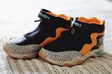 AND1 Youth High Top Zip Basketball Shoes Boy's Size 3