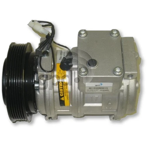 6511530 GPD A/C AC Compressor With clutch for Jeep Wrangler Plymouth Voyager