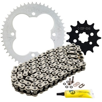 NICHE Sprocket Chain Set for Honda TRX90 X 2X4 13/50 Tooth 428 O-Ring Front Rear