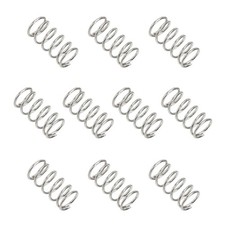 Small Compression Spring 5 mm OD 0.5 mm Wire 10 mm Free Length (Pack of 10)