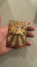 Pokémon Charizard Metal Promo Holo Card 004/102 Miscellaneous Cards & Products