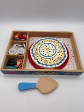 Melissa  Doug Wooden Birthday Cake Set