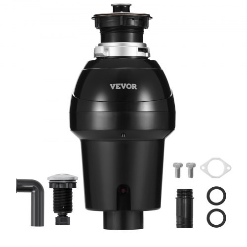Garbage Disposal, 1HP 3270RPM Continuous Feed Food Waste Disposer, EZ Connect Fo