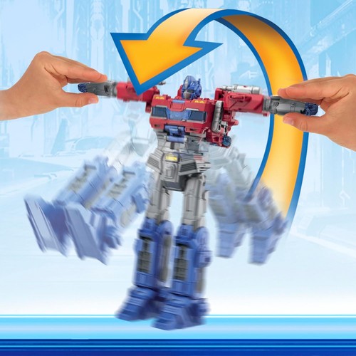 Transformers One Movie Power Flip Optimus Prime (Orion Pax) Converting... - Picture 4 of 14