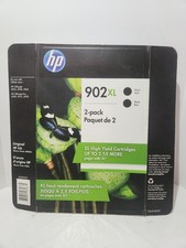 2-pack New HP 902XL T0A40BN Black Ink Cartridge Free Shipping